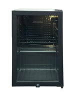 ثلاجة عرض جستنج هاوس 72 لتر زجاجية بإضاءة داخلية و...