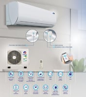 مكيف جري سبليت جداري 12 بارد — تبريد قوي للمساحات...