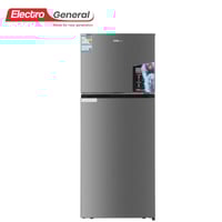 ثلاجة الكترو جنرال 14.9 قدم بفريزر علوي وتحكم إلكت...