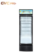 ثلاجة عرض GVC PRO 300 لتر زجاجية – تبريد مستمر بإط...