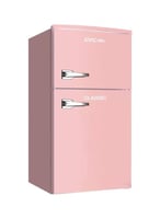 ثلاجة جي في سي برو كلاسيك 85 لتر وردي GVRG-199P