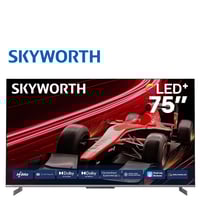 شاشة سكاي وورث 75 بوصة QLED+ 4K Smart Google TV Do...