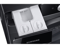 غسالة سامسونج أمامية 21 كجم – أداء قوي وتصميم أسود...