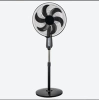 مروحة كولين ستاند 6 ريش 3 سرعات 130 واط اسود