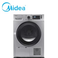 نشافة ميديا 8 كجم – فضي – MDG80CS مع 16 برنامج وتن...