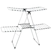 منشر ملابس Luiza Doren قابل للطي – مساحة واسعة وتح...