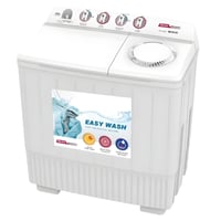 غسالة الكترو جنرال حوضين 18 كجم – غسيل ثقيل وتجفيف...