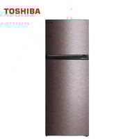 ثلاجة توشيبا بابين 16.4 قدم – رمادي إنفرتر بتبريد...