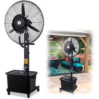 مروحة رذاذ هاي 41 لتر متحركة – تبريد منعش ومتجدد