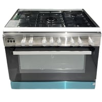 فرن غاز جي في سي برو 90×60 سم 5 عيون بمروحة – توزي...