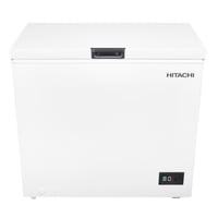 فريزر هيتاشي أفقي 7.1 قدم – أبيض مع سلة تخزين وموف...