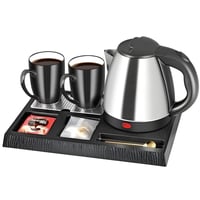 طقم غلاية فنادق Mornice 1.8 لتر ستانلس ستيل – مودي...