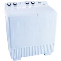 غسالة تي سي ال حوضين 12 كيلو – سعة مثالية وأداء مت...