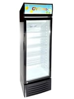 ثلاجة عرض GVC PRO 300 لتر زجاجية – تبريد مستمر بإط...
