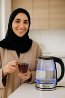 غلاية ماء هوم لاين – 2 لتر زجاج