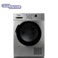 نشافة ملابس سوبر جنرال 8 كجم – سيلفر – 16 برنامج ل...