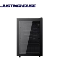 ثلاجة عرض جستنج هاوس 72 لتر زجاجية بإضاءة داخلية و...