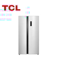 ثلاجة تي سي إل جانبية 21.6 قدم — 611 لتر ستانلس ست...