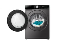 غسالة هايسنس اوتوماتيك تعبئة امامية كومبو 10.5 كيل...