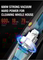 مكنسة الكترو جنرال 600 واط