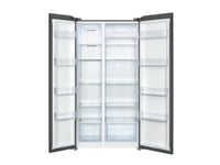 ثلاجة تي سي إل جانبية 21.6 قدم — 611 لتر ستانلس ست...