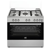 فرن سيمفر 90×60 سم 5 عيون غاز – شبك ثقيل للطهي الم...