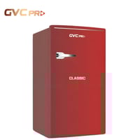 ثلاجة جي في سي برو كلاسيك 86 لتر باب واحد أحمر – G...