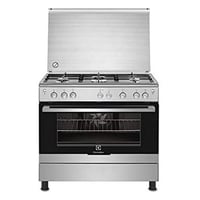 فرن الكترولكس غاز 90×60 ستيل بمروحة وأمان كامل – أ...