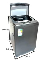 غسالة جي في سي برو 14 كجم أوتوماتيك علوي – سيلفر |...