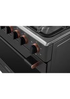 غاز توشيبا 90 × 60 رمادي 5 عيون ستيل امان