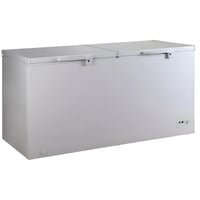 فريزر ميديا 560 لتر بابين مسطح أبيض – سعة ضخمة مع...