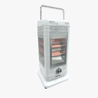 دفاية GVC برو 5 أوجه 2000 واط لون أبيض – دفء سريع...