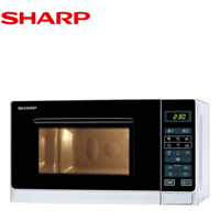 ميكروويف شارب 25 لتر فضي R-75AS(S) – مع شواية لأدا...