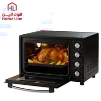 فرن كهربائي هوم لاين 45 لتر أسود — HLOV45-003