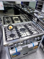 فرن غاز جي في سي برو بروفيشنال 60×90 5 عيون – طهي...