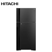 ثلاجة هيتاشي بابين 550 لتر إنفرتر أسود بفلتر صحي –...