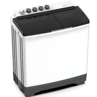 غسالة سوبر جنرال حوضين 14 كجم – أبيض | سعة كبيرة ل...