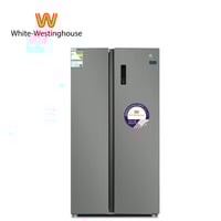 ثلاجة وايت وستنجهاوس دولابي 22 قدم ستانلس ستيل انف...