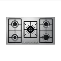 سطح غاز كتشن لاين 90 سم – 5 عيون مع عين ثلاثية وإش...