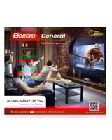 شاشة الكترو جنرال 70 بوصة 4K سمارت بنظام WebOS مع...