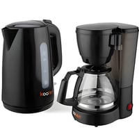 طقم كولين Colleen غلاية ومحضرة قهوة – أسود للأداء...