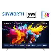شاشة سكاي وورث 65 بوصة QLED+ 4K سمارت Google TV مع...