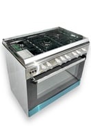 فرن غاز جي في سي برو 90×60 سم 5 عيون بمروحة – توزي...