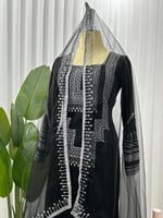 جلابيه عسيرى مع طرحه 2025