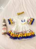 فستان بطبقات الشالكي