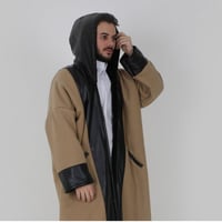 فروه شتوي من افضل قماش جوخ واطراف جلد