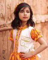 فستان بناتي شالكي انيق