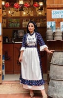 فستان شالكي أنيق