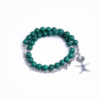 اسورة + سبحة الملاكايت شكل سيفين ونخلة