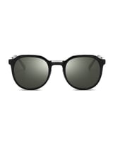 نظارة شمسية للجنسين بلون أسود